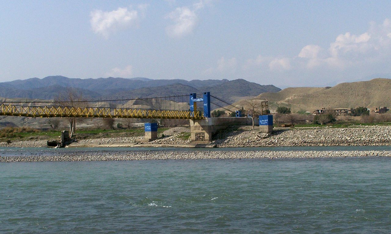 Río Kabul en Kabul