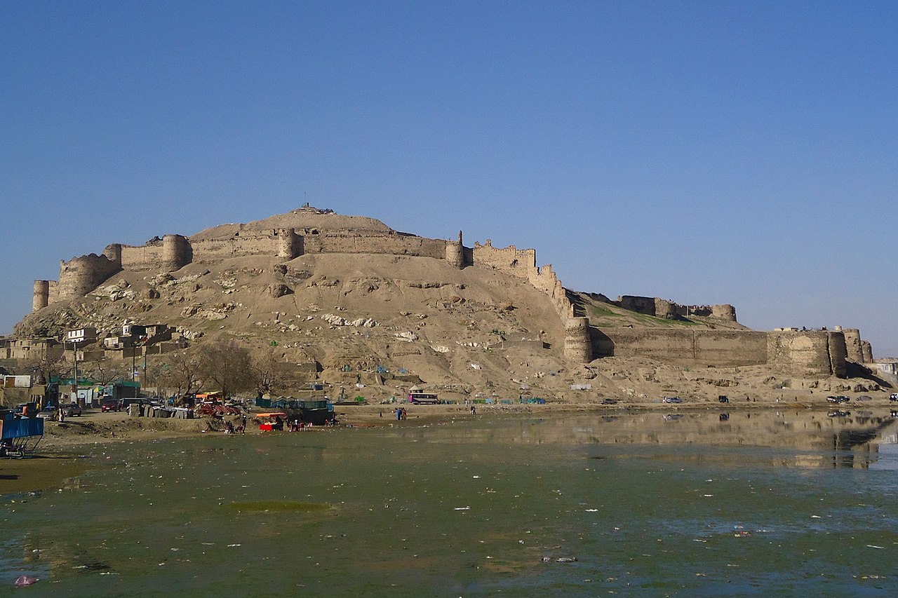 Fortaleza de Bala Hissar en Kabul