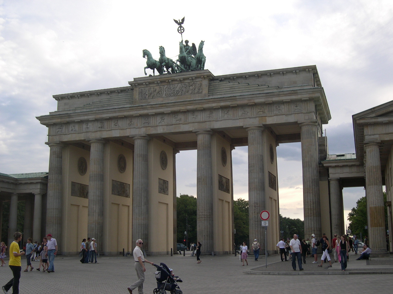 Puerta de Brandeburgo en Berlín