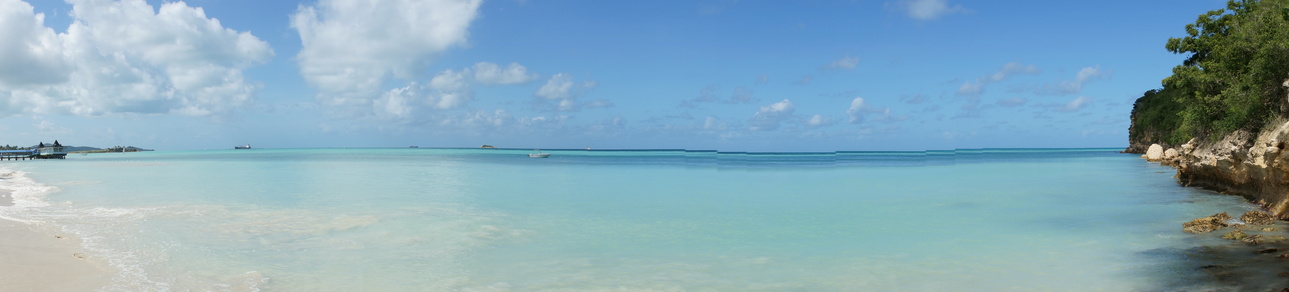 Playa de Dickenson Bay en Saint John