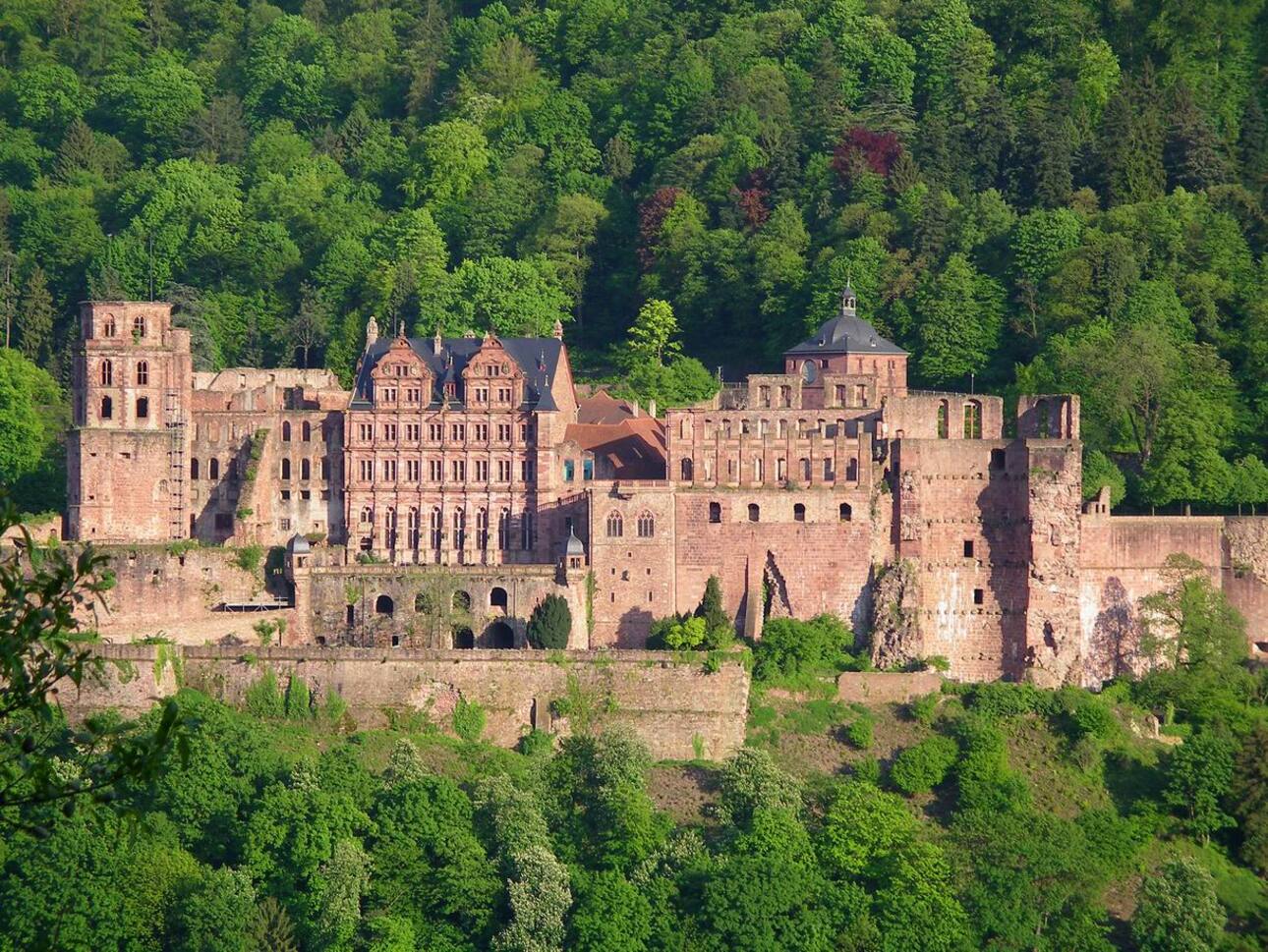 Castillo de Heidelberg en Heidelberg