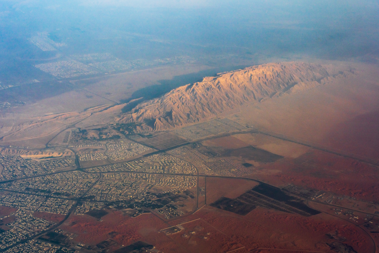 Jebel Hafeet (montaña en la frontera con Emiratos Árabes Unidos) en Jizan