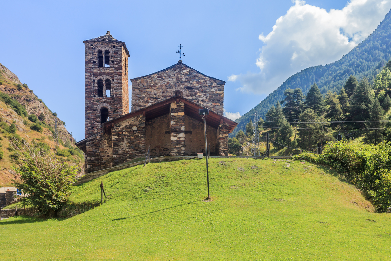 Iglesia de Sant Joan de Caselles en Canillo